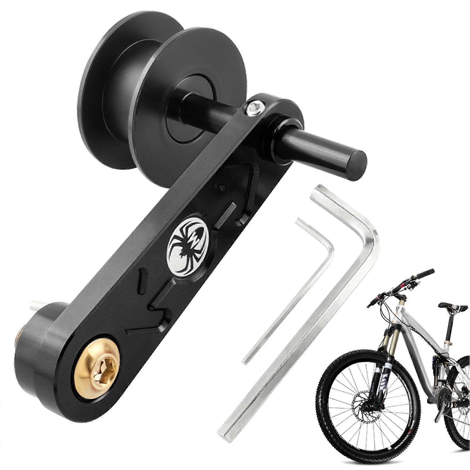 Bicycle Chain Tensioner Made of Aluminium Alloy, Robust Adjuster, Single Speed Converter