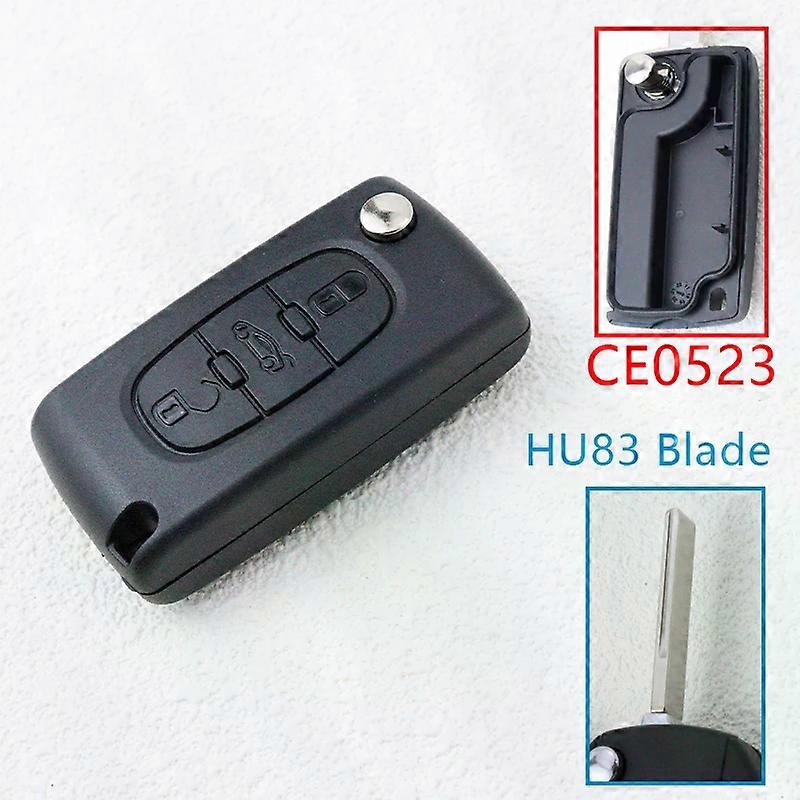 Wymień obudowę kluczyka samochodowego Pilot zdalnego sterowania do Citroen C2 C4 C5 C6 C8 Berlingo Xsara Picasso
~01212