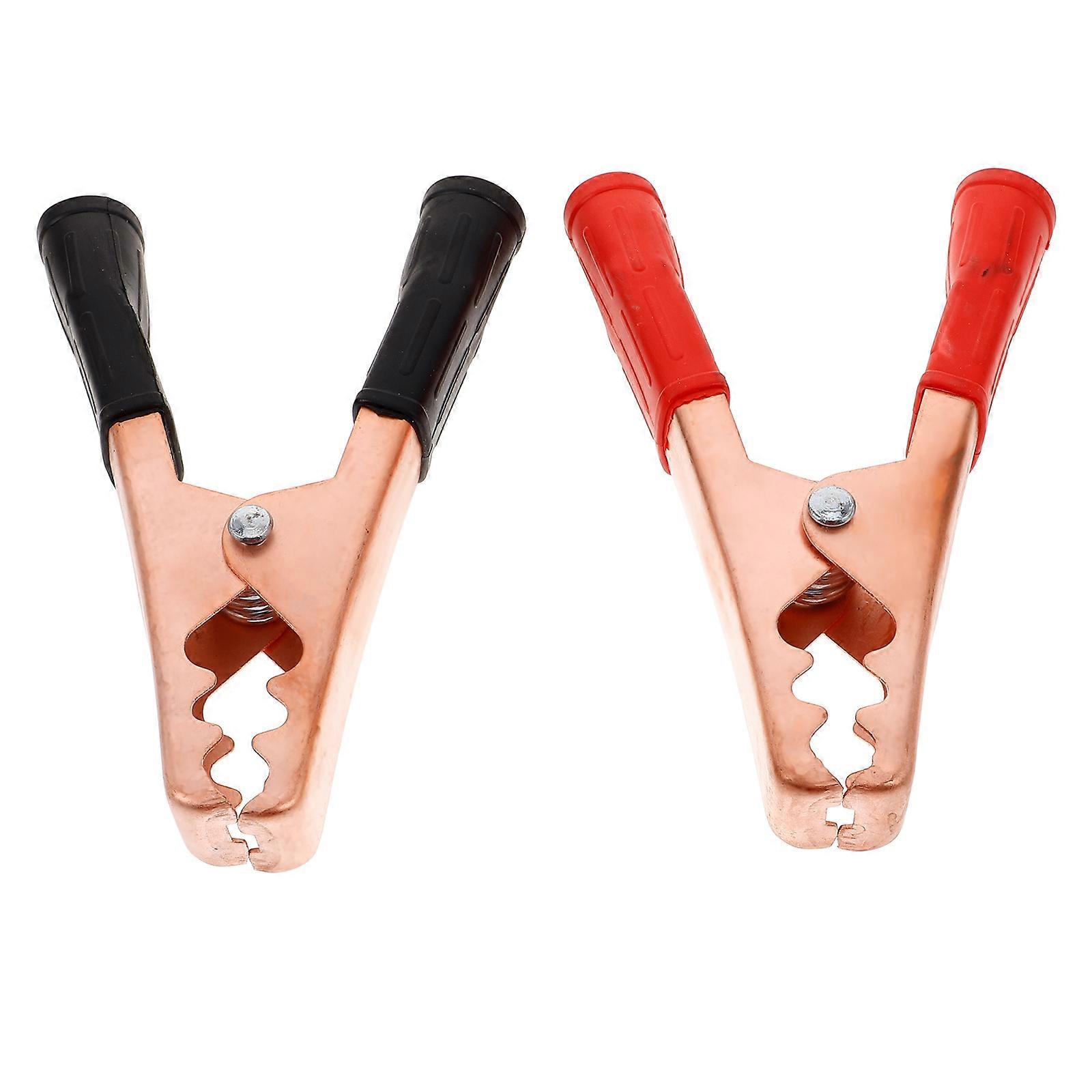 Heavy Duty Clips for Automotive Starter Wire Durable Battery Cable Clamps with Efficient Electrical Conductivity for Cars and Motorcycles