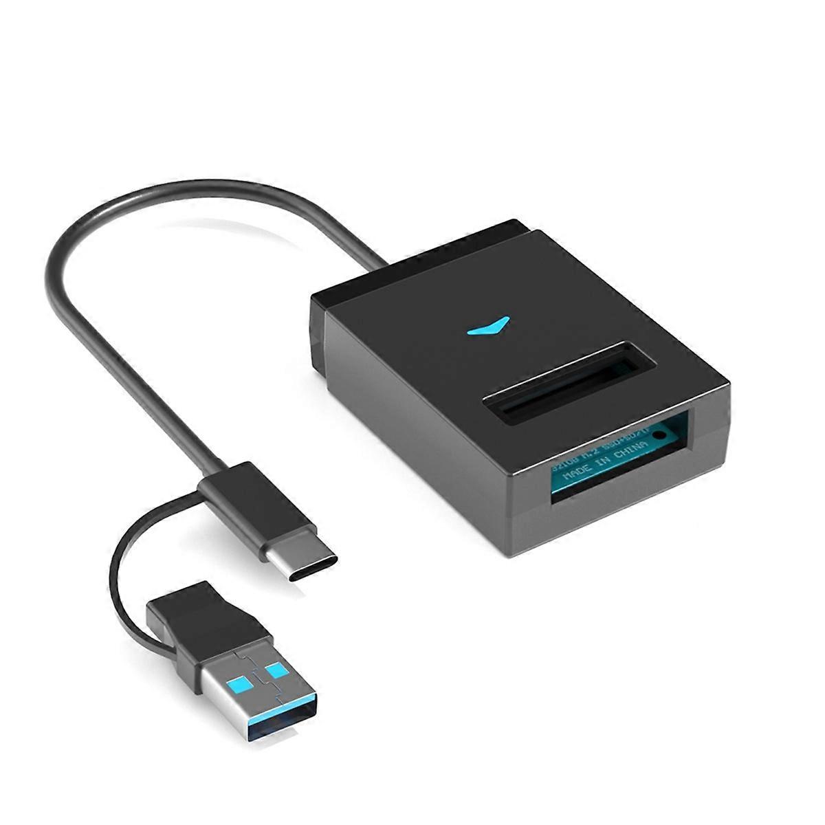 מארז כונן קשיח M.2 NVMe SSD באורך 10 ג'יגה-ביט לשנייה (USB 3.1 ל-M.2 SSD)