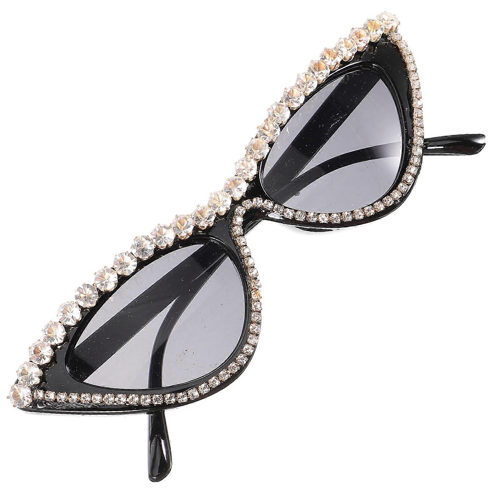 Trendy Sunglass Women Sunglass Triangle Shape UV Protection 15.5x15.5cm 1Pack