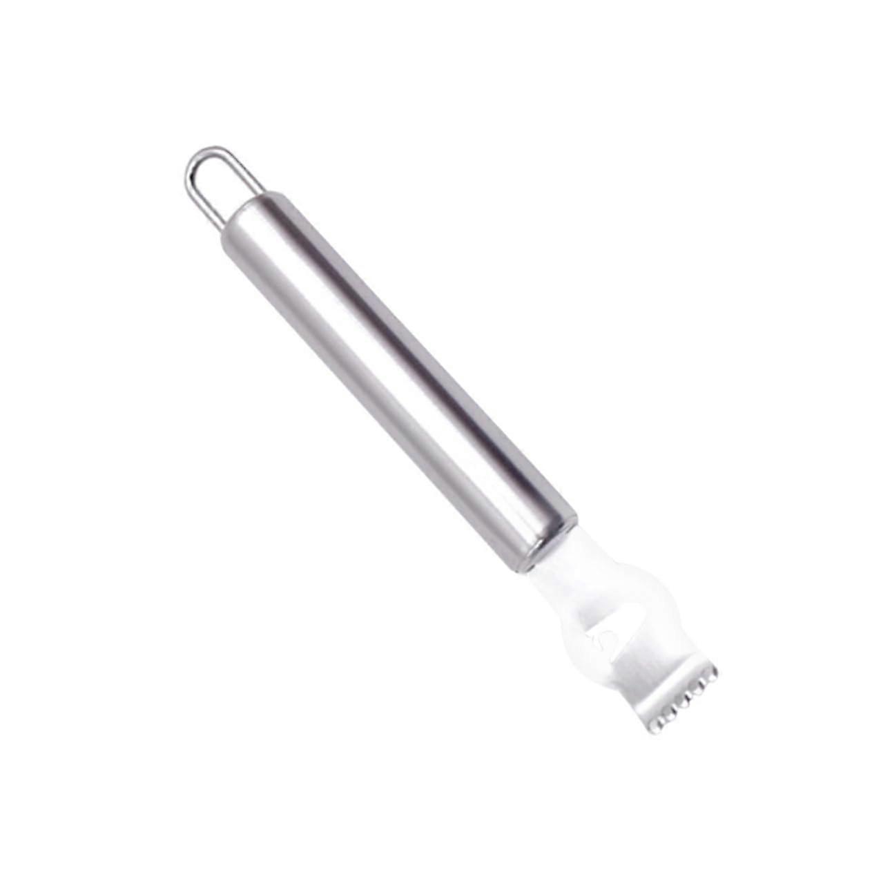 Orange peeler and lemon zester multifunctional citrus peeling tool with zester holes for easy handling and garnishing.