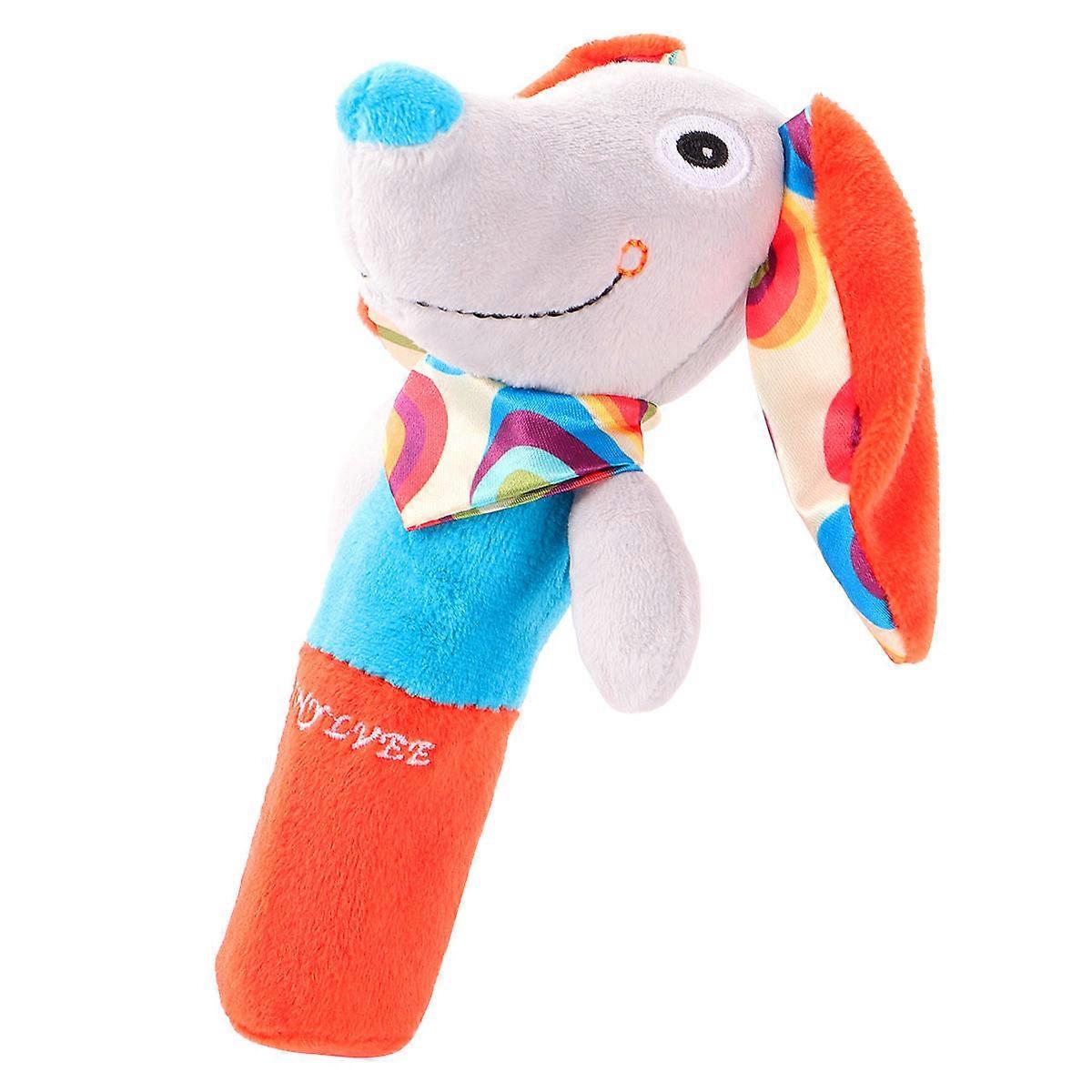 Interactive Grasp Toy for Boys and Girls Educational Cartoon Hand Grip for Orange Dog Design to Promote Hand Eye Coordination and Motor Skills