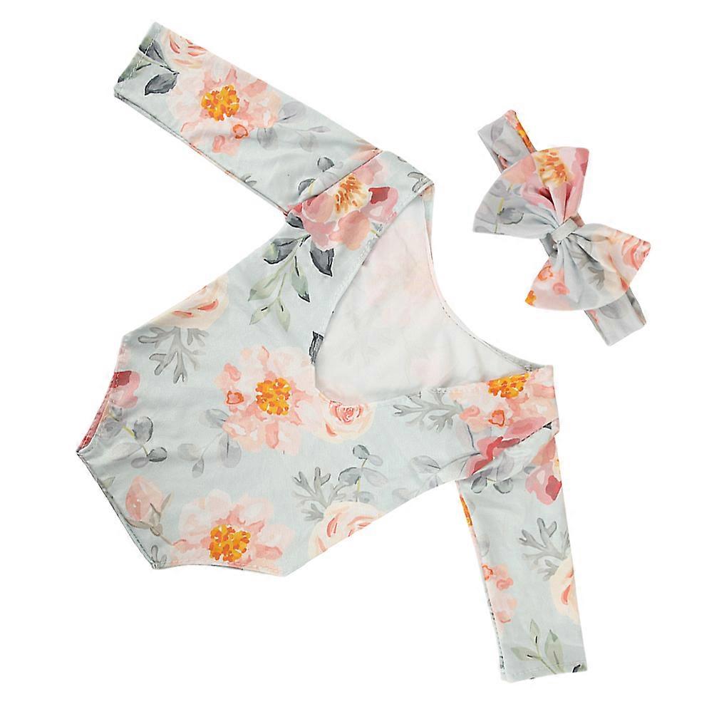 Newborn Photography Outfit Newborn Romper Set for Baby 1Set Assorted Color