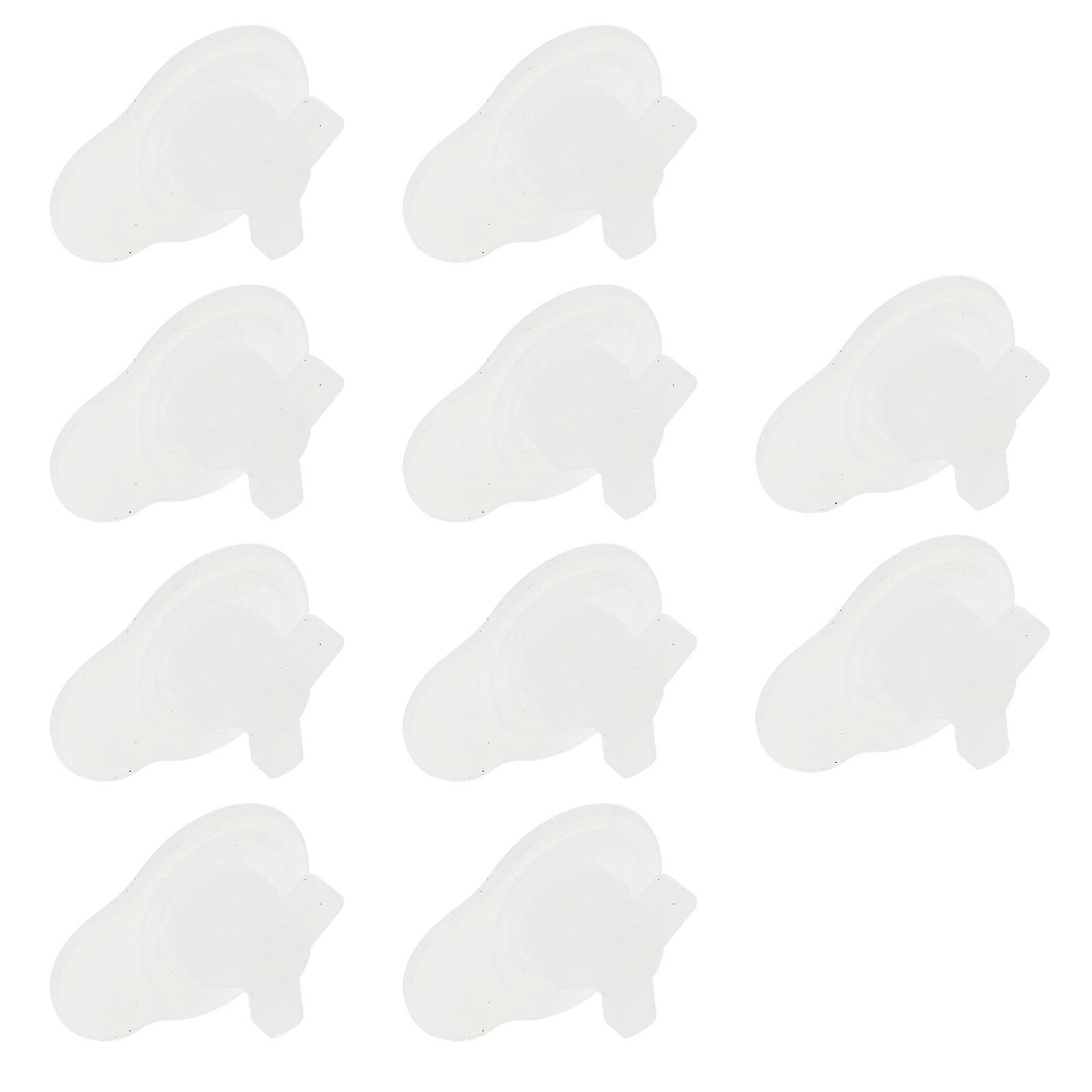 Silicone Air Vent Stoppers 10pcs Set Dustproof & Rust Resistant Replacement Plugs for Crisper and Heat Preservation Lids