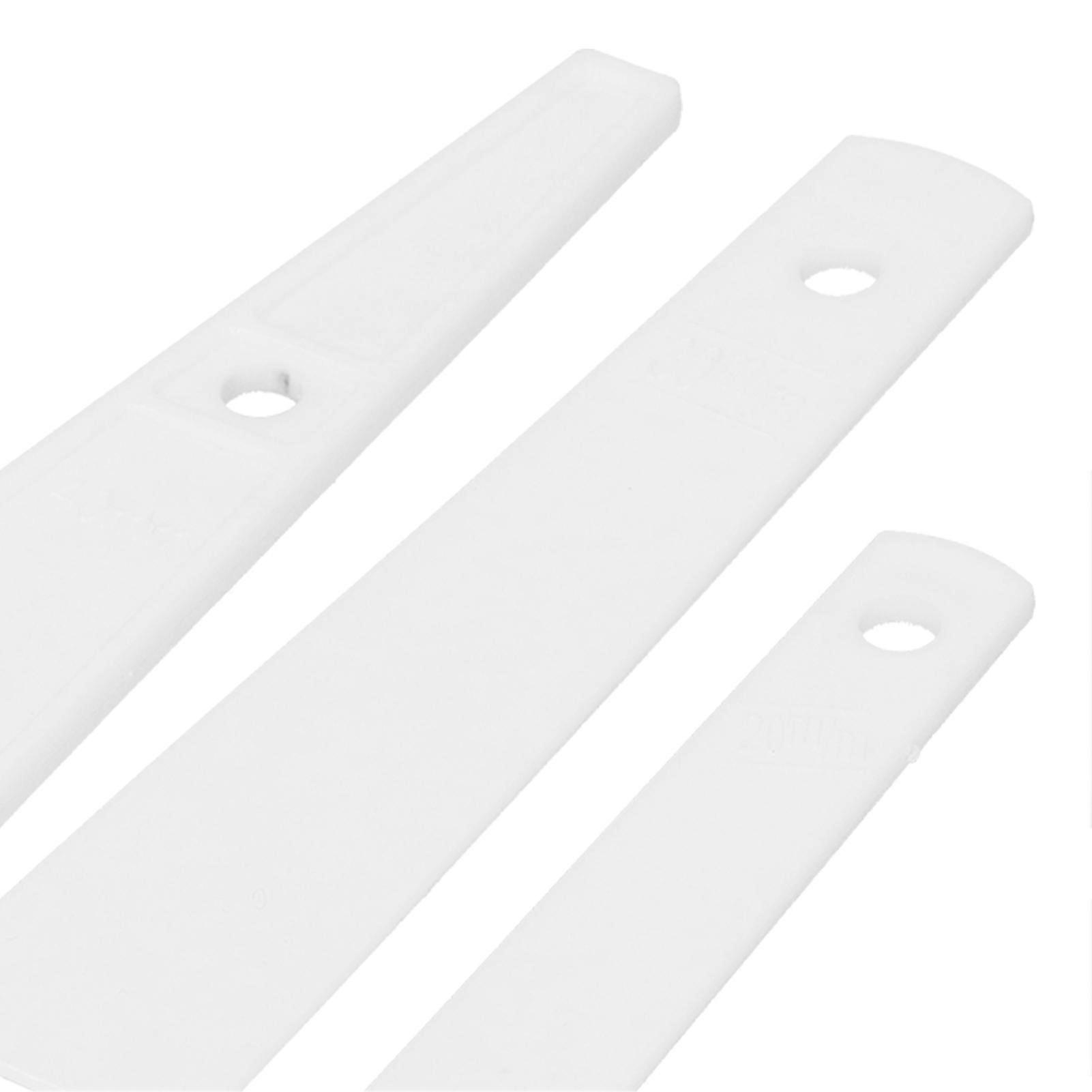 9Pcs Leather Craft Glue Scraper Gumming Board Leathercraft Paste Gluing Tool 20/30/40mm