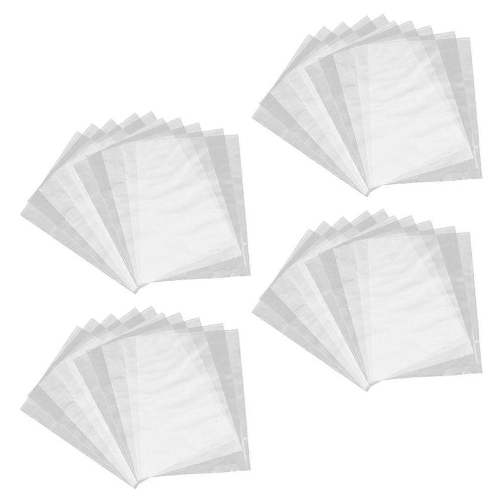Transparent PVC Heat Shrink Wrap Bags for Daily Use Keeps Items Safe and Protected Multipurpose Application 100Pcs