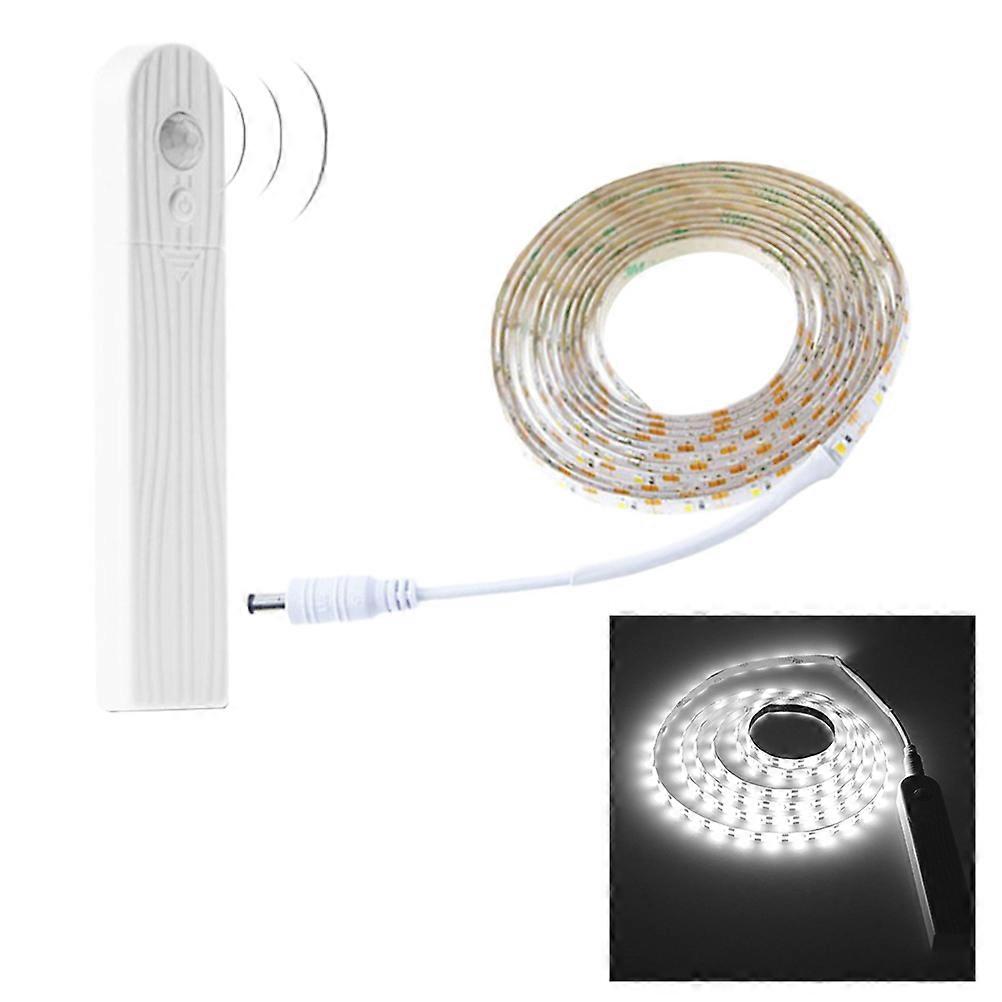 Closet Spot Lights Night Light Strip Cold White 2 Meters Plastic Motion Sensor 1Pcs