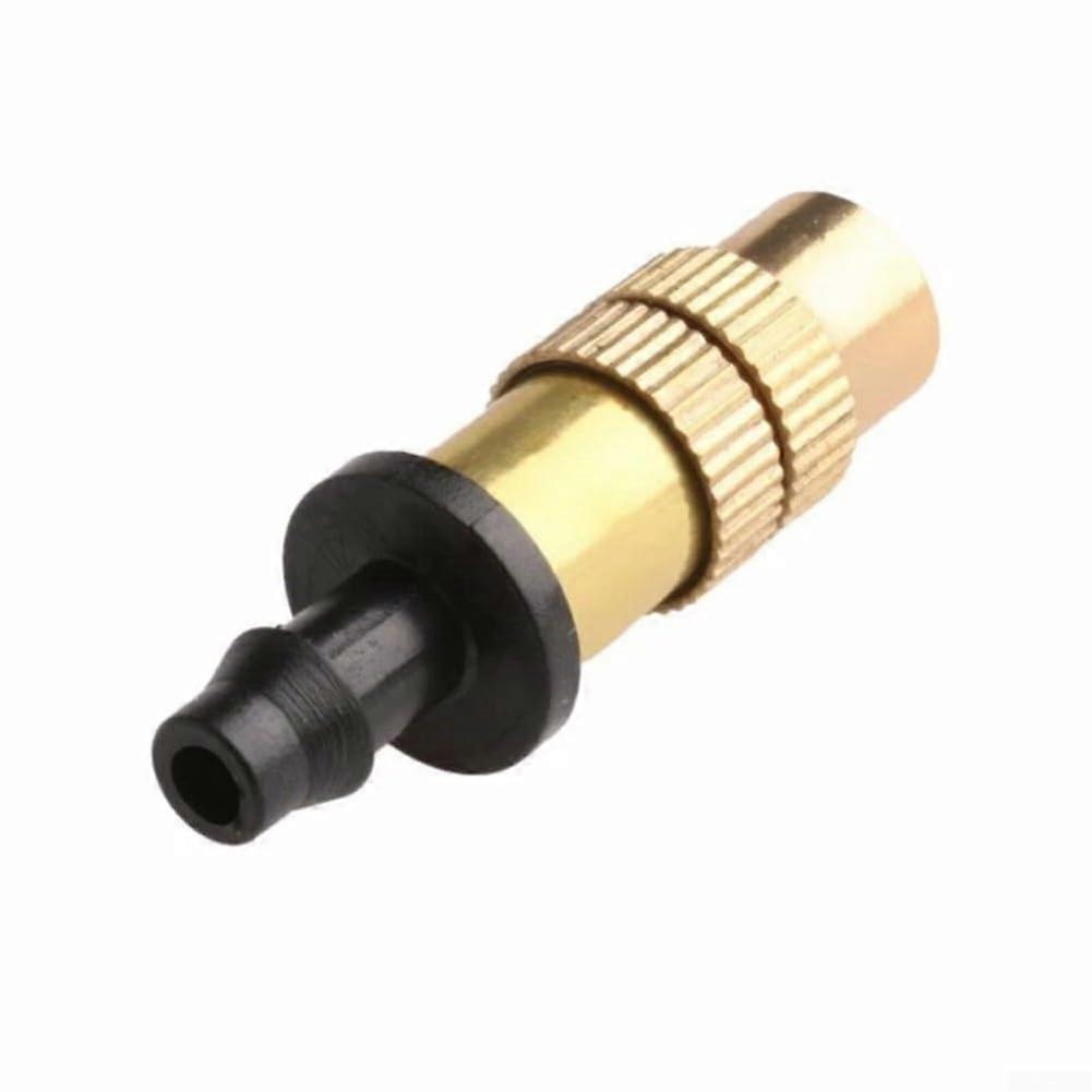 Brass Spray Nozzles 20 Set for Garden Watering, Compatible with Standard Hose Sizes
