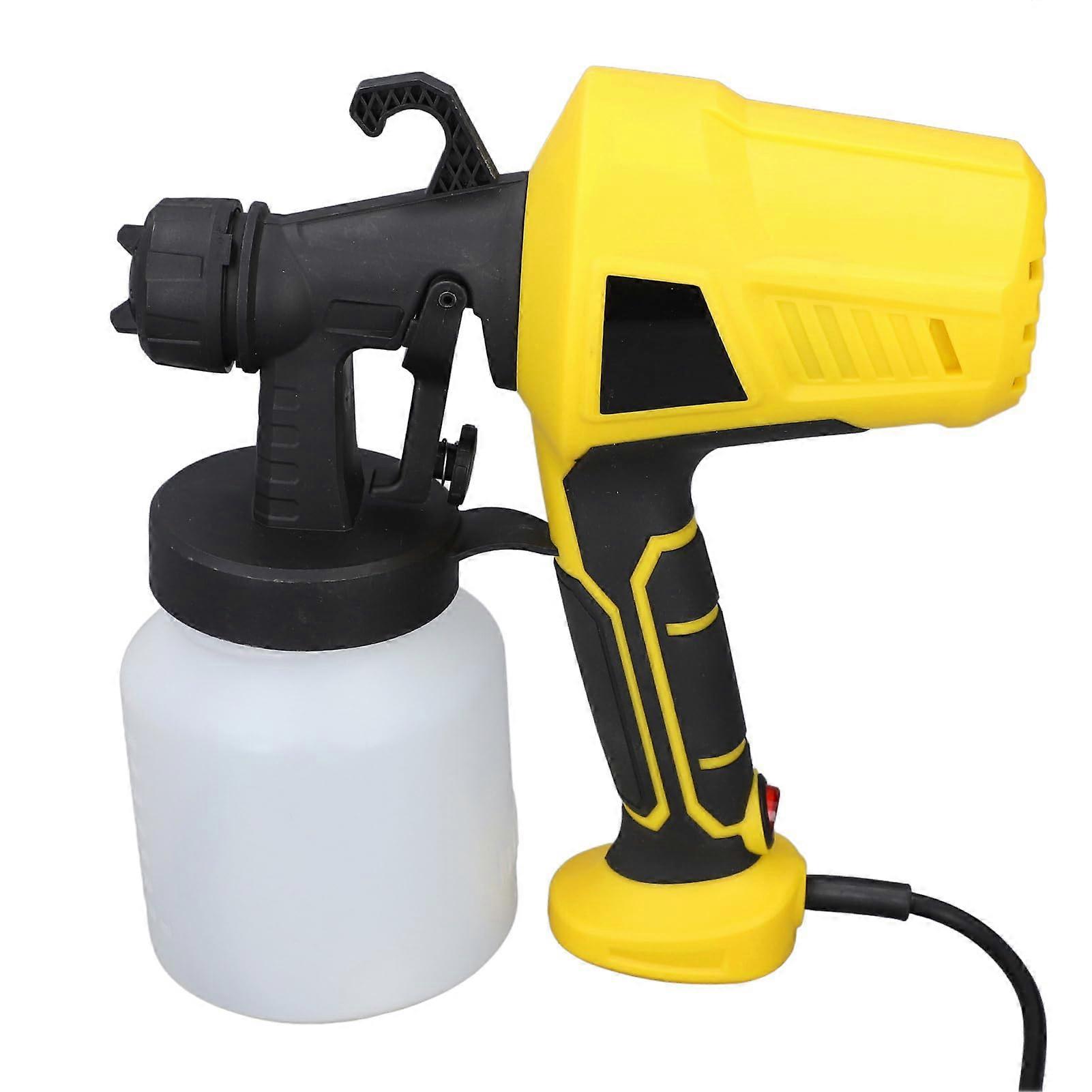 Electric 500W High-Pressure Spray Gun with Large Capacity for Furniture, Fence, Wall, Door - Indoor Decoration (EU Plug 220-240V)