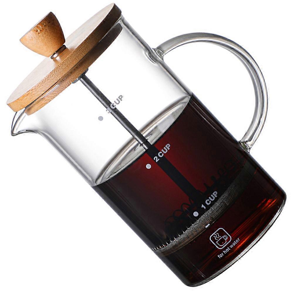 Coffee Maker Manual Press Glass Coffee Pot Reusable Coffee Practical Press Kettle
