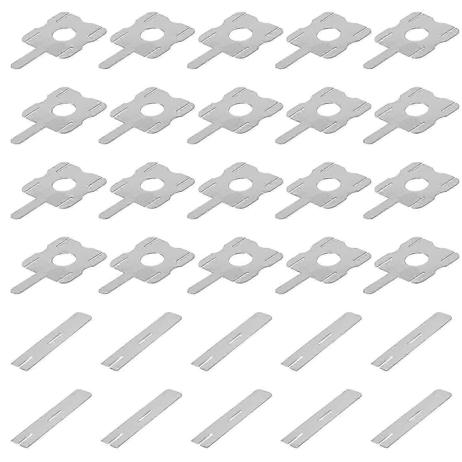 2025 Latest Model 30Pieces Welding Battery Connector Sheet Tabs For Stable Power