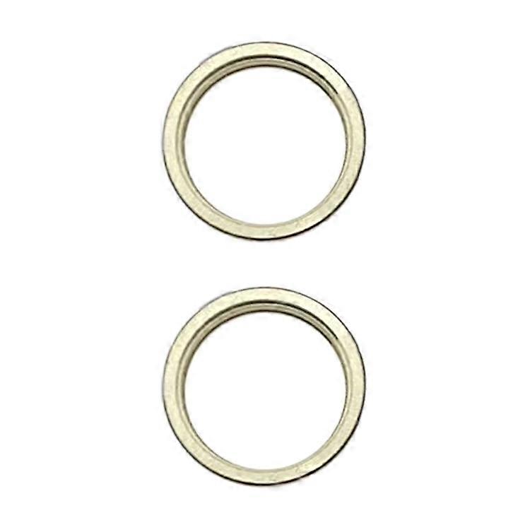 For iPhone 15 / 15 Plus 2pcs/set Rear Camera Metal Outside Protector Ring