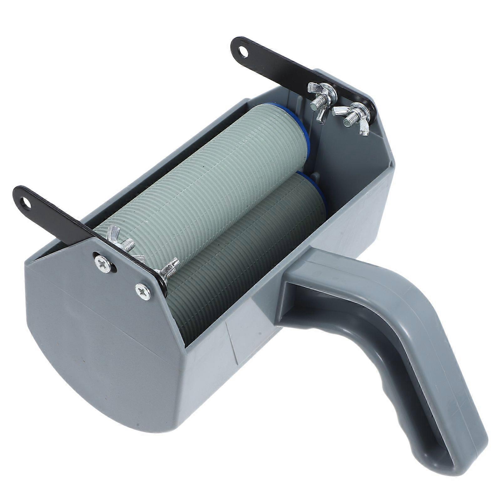 מכונת ציור מברשת קישוט קיר DIY מפלסטיק עמיד עבור מברשת רולר 5 אינץ '