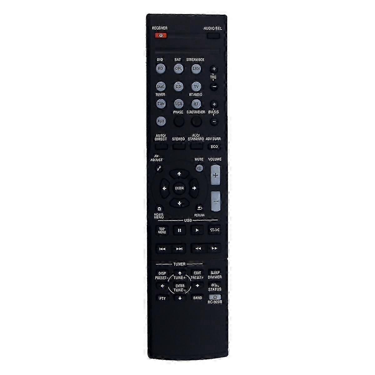 RC-929R Byt ut fjärrkontrollen för Pioneer Stereo AV-mottagare Hemmabio 074 VSX-325 VSX-531 S-12A 075