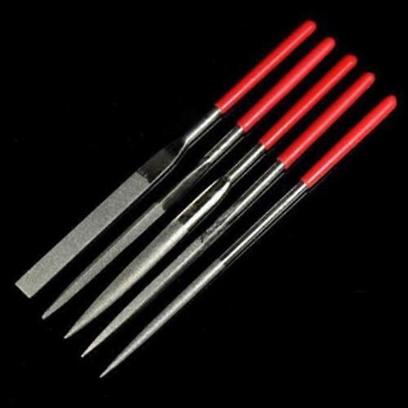 5pcs/Set Metal Needle Files Set Carving Jewelry Glass Stone Wood Tool
