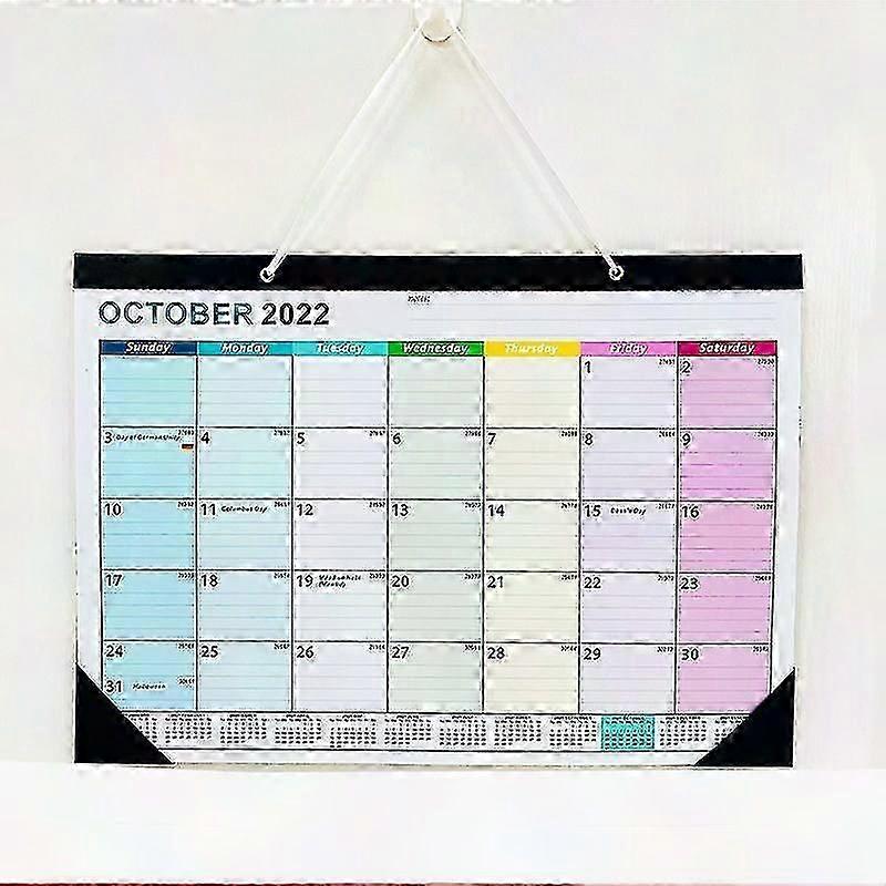 2022-2023 تقويم مكتبي وجدار 2 في 1 للاستخدام المكتبي والمنزلي