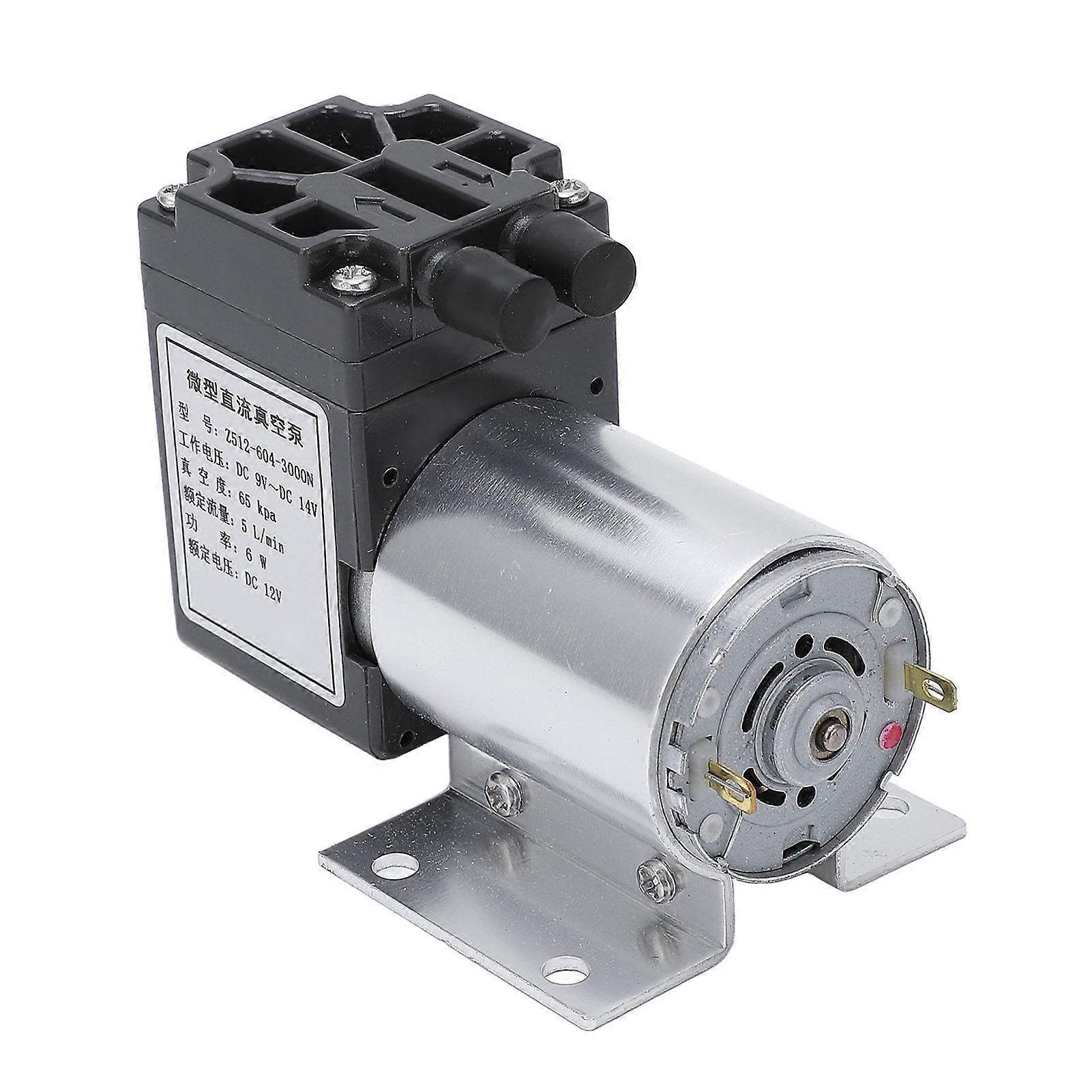 Mini Vacuum Pump Low Noise Handheld ABS Aluminum Negative Pressure Air Suction Pump for Electrical DC12V