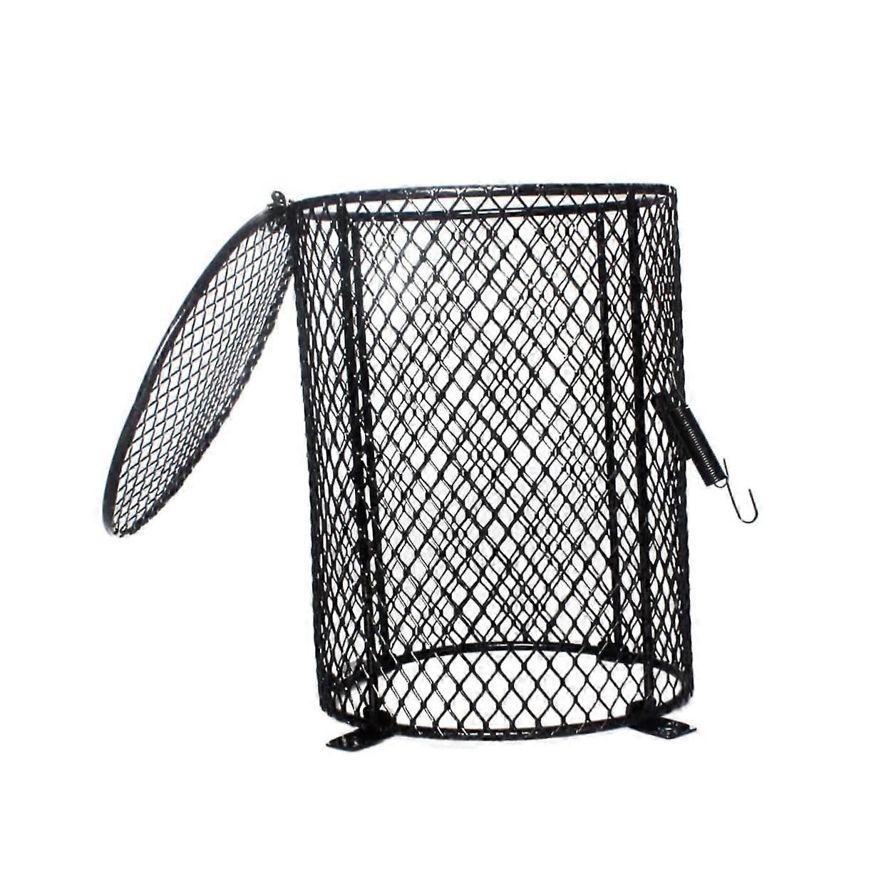 Reptile Heat Lamp with Protective Lampshade Round HeatResistant Cover for Terrariums Prevents Burns Suitable for Turtles, Bearded Dragons, and Geckos