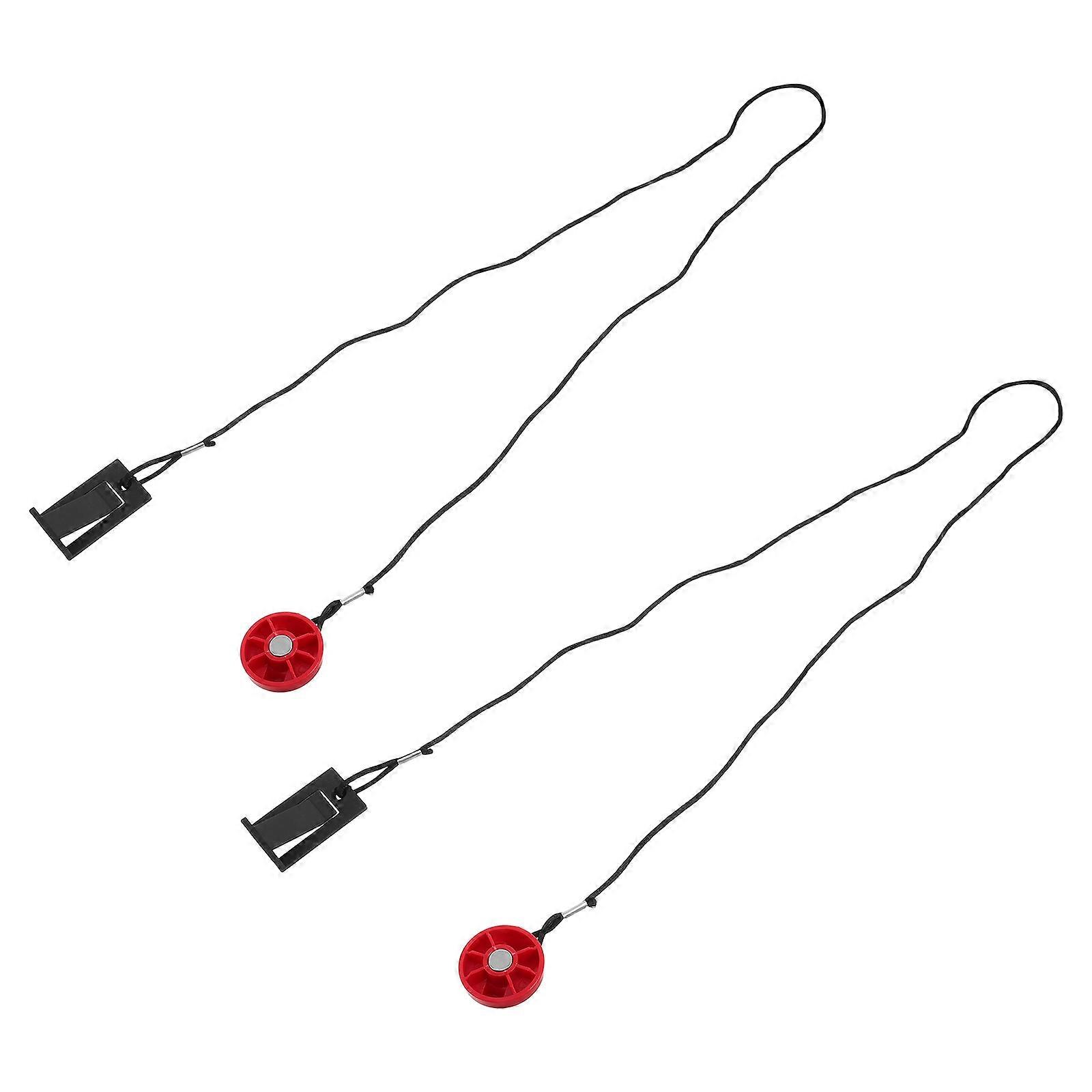 Treadmill Replacement Magnetic Safety Key with Durable Clip – 2 Pack for Home Treadmills Emergency Stop Switch