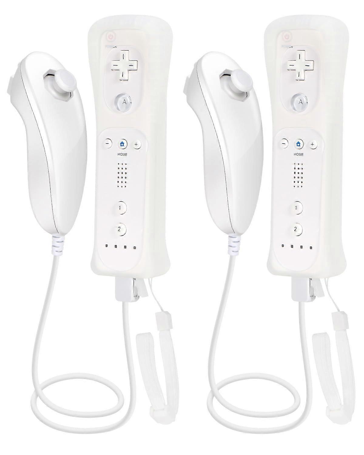2025 Newest Motion Sensing Remote with Nunchunk Function for Wii and Wii U Games
