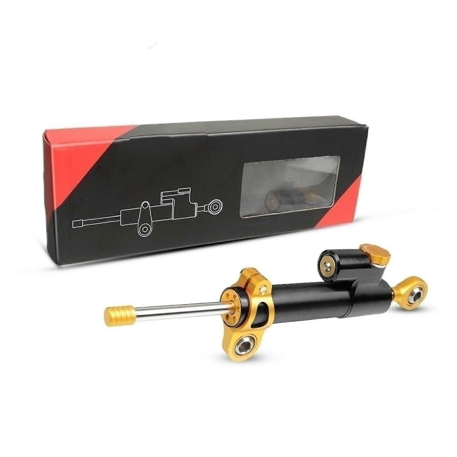 Motorcycle Steering Damper for Kawasaki ZX9R ZX900 ZX6RR ZX6 CNC Adjustable (Color: 5)