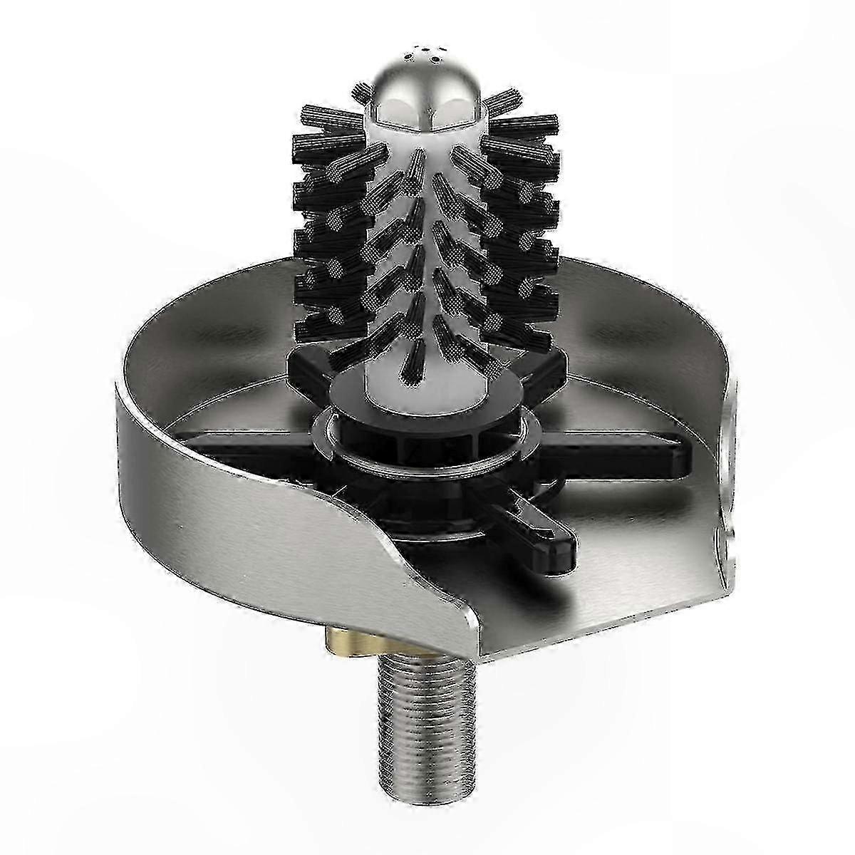 Efficient Glass Rinser for Kitchen Sink, Durable Cup Washer with Brush Attachment
