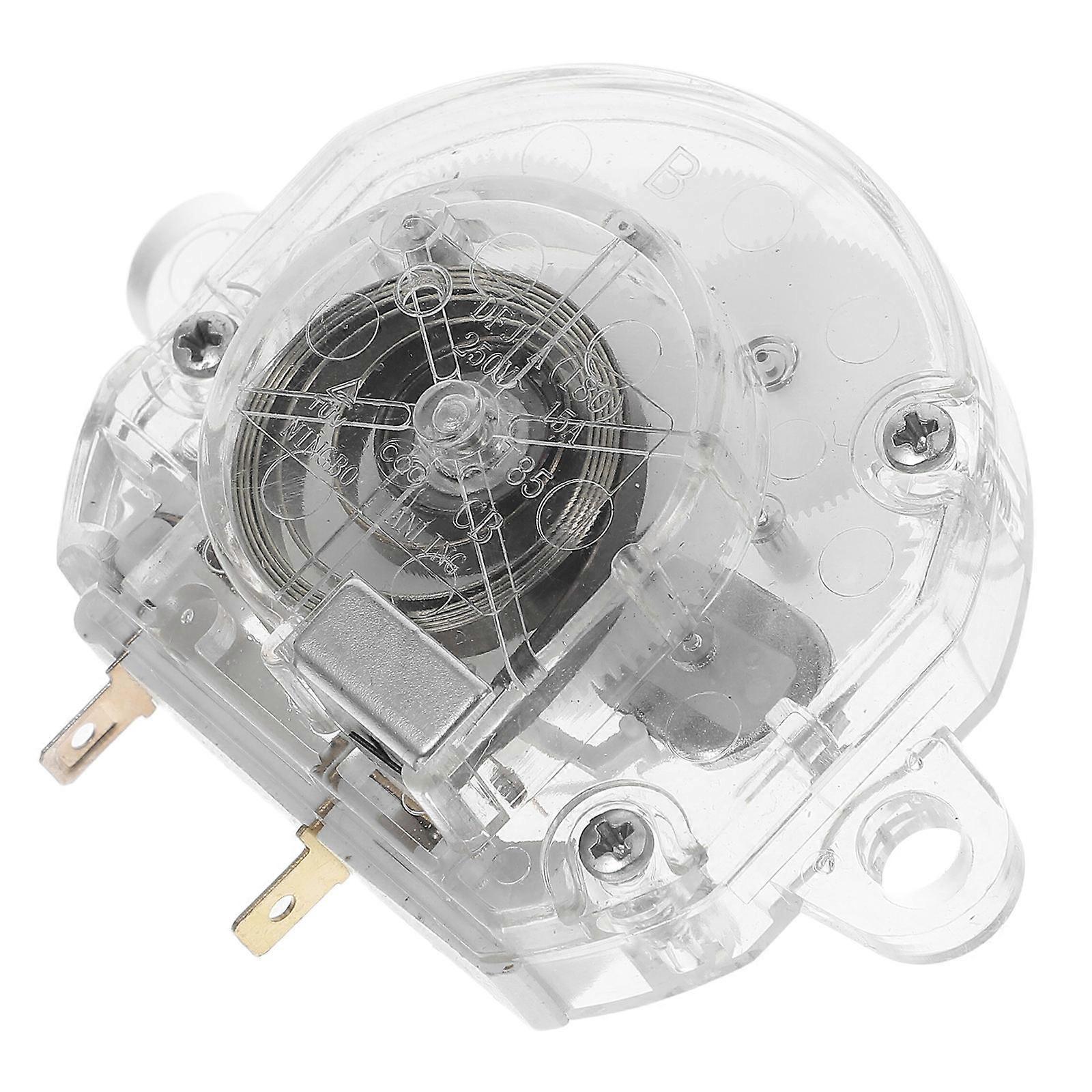 Convenient Laundry Dryer Timer with High Precision Timing for Home Use Adjustable Time Efficient ABS Material Transparent Color