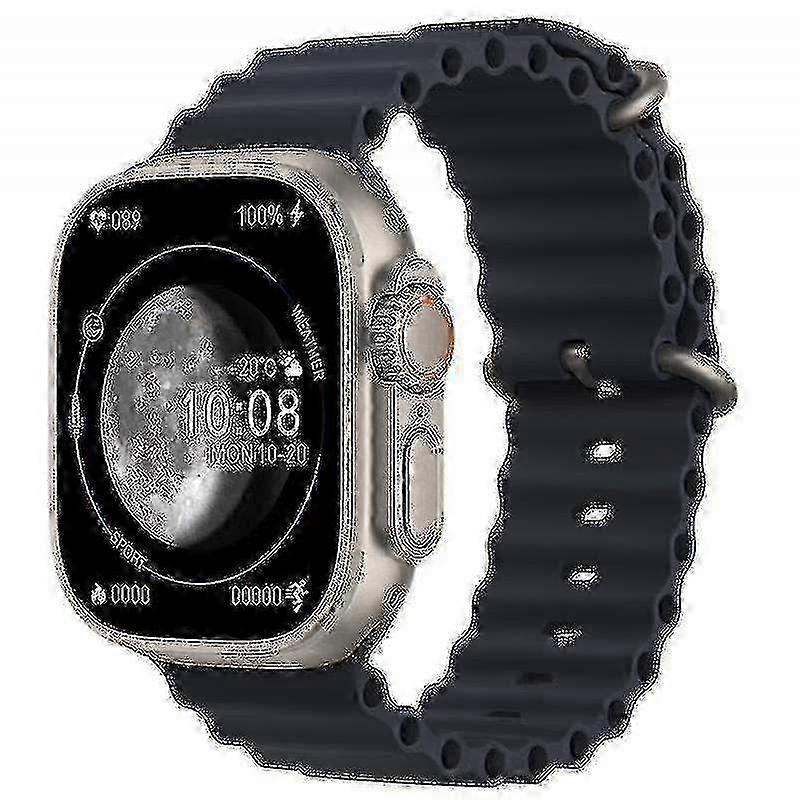 Hk8 Pro Max Ultra Smart Watch for Men Featuring a 49mm AMOLED Screen and Compass with NFC Technology