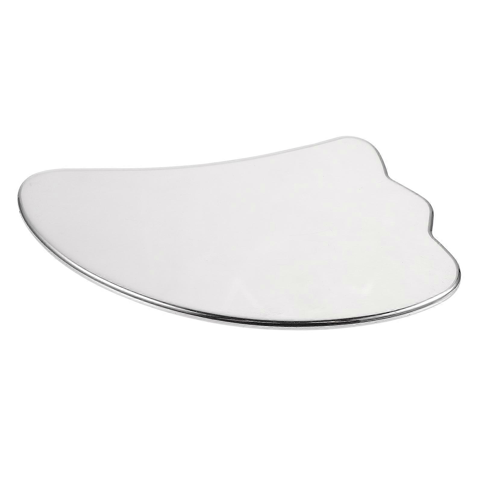 Durable Facial Massage Scraping Board With Curved Horn Shape For Friends 10.5X5Cm Enhances Circulation 1Set