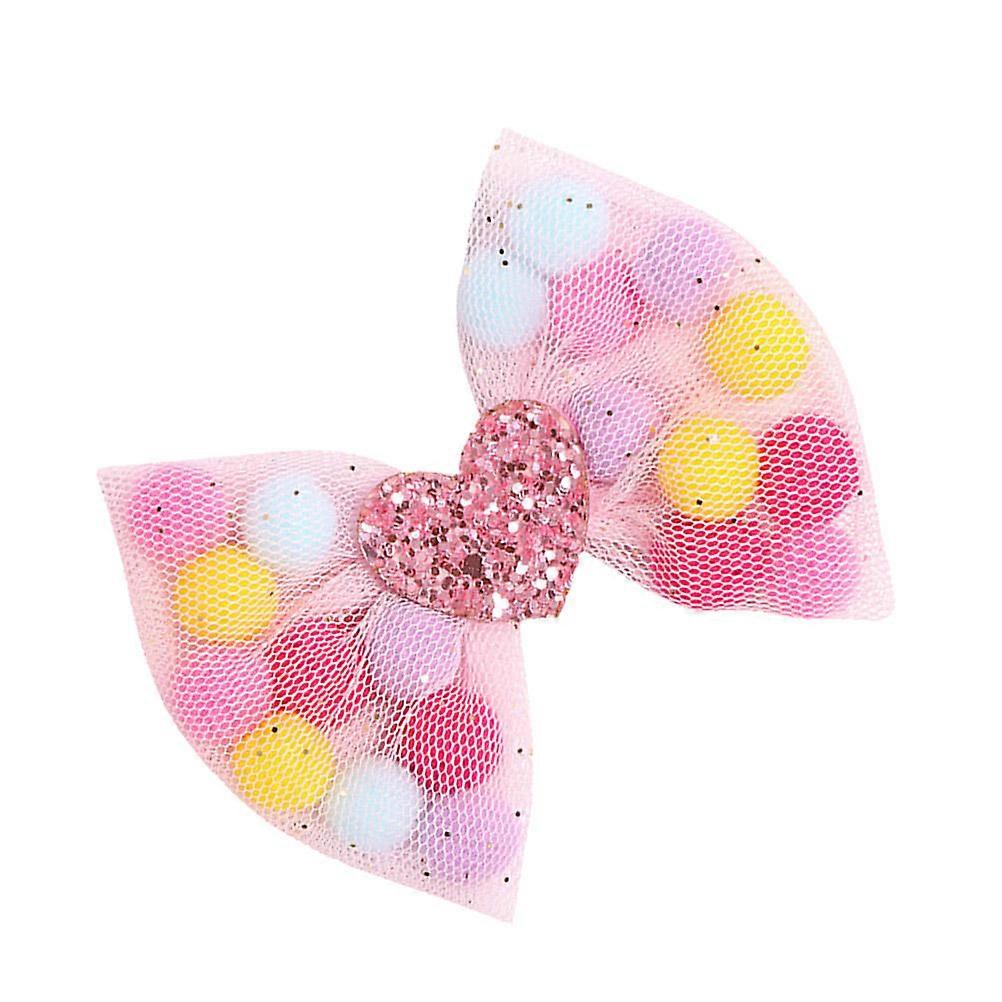 Hair Clips 2Pcs Multi Color Durable Material for Decoration