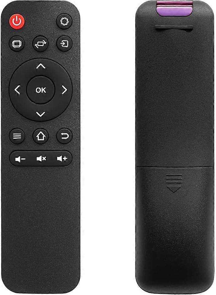 Replacement Remote Control Compatible with HAPPRUN H1 Portable Mini Movie Projector Black