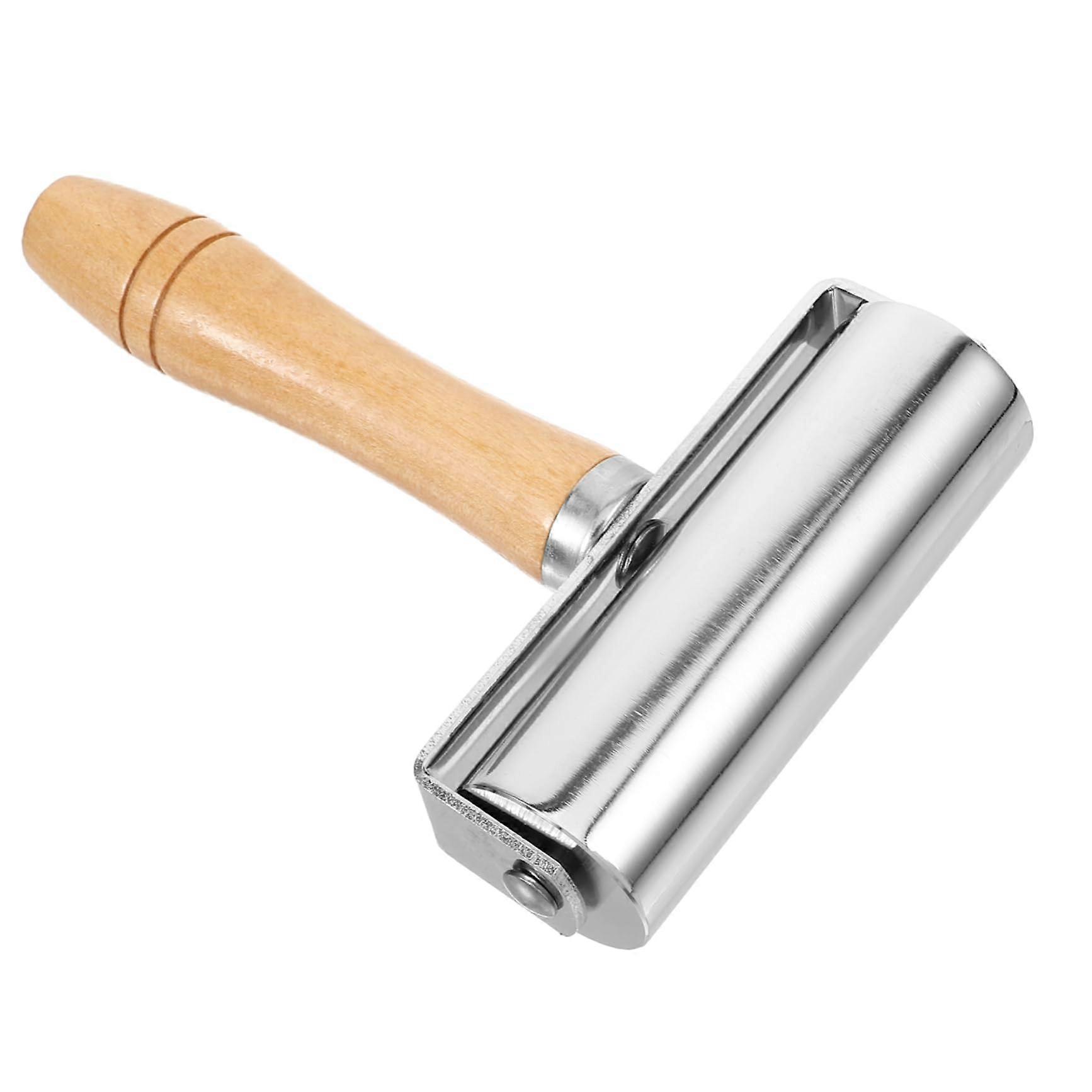 Press Tools for Leather Push Up Machine, Printing Roller, Leather Roller, Roll Brush Wheel, Iron Hand Tool