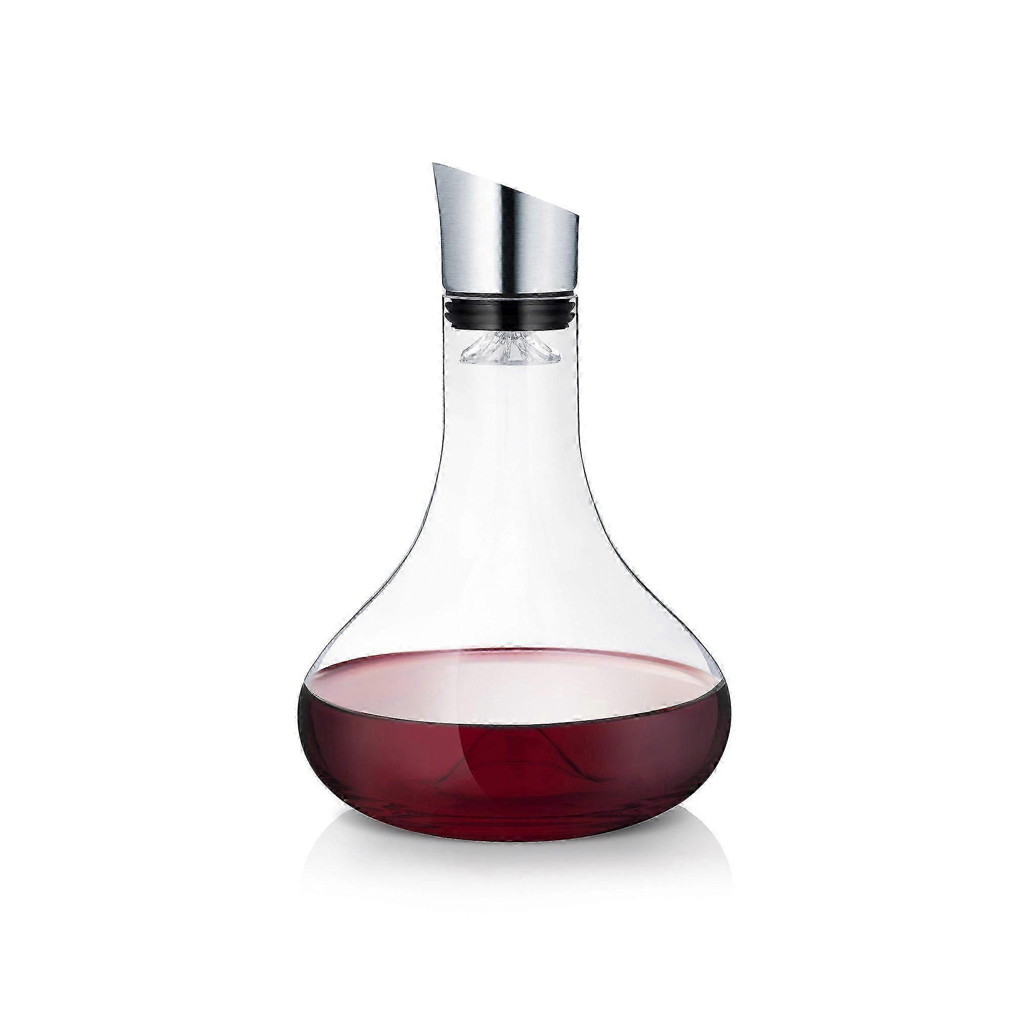 Stainless Steel Alpha Glass  Decanting Carafe