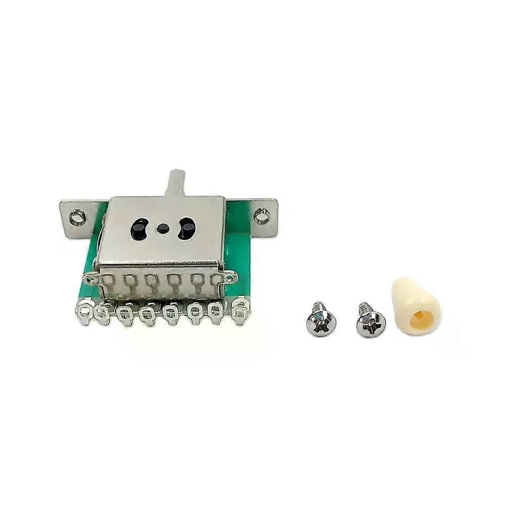 Guitar 3 Way 5 Way Pickup Selector Switch with Random Knob for Fender Electric Guitars