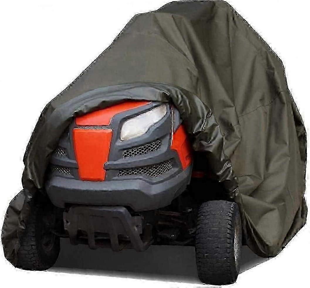 Housse de tondeuse à gazon autoportée, housses de tracteur de protection UV imperméables à l’eau, couverture résistante à l’eau pour tracteur de jardin à pied1pcs)