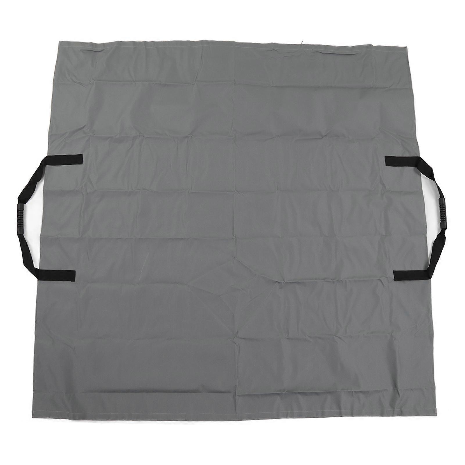 2-i-1 hagebladpose, fallende bladmatte, utendørs blad- og søppeloppbevaringspose