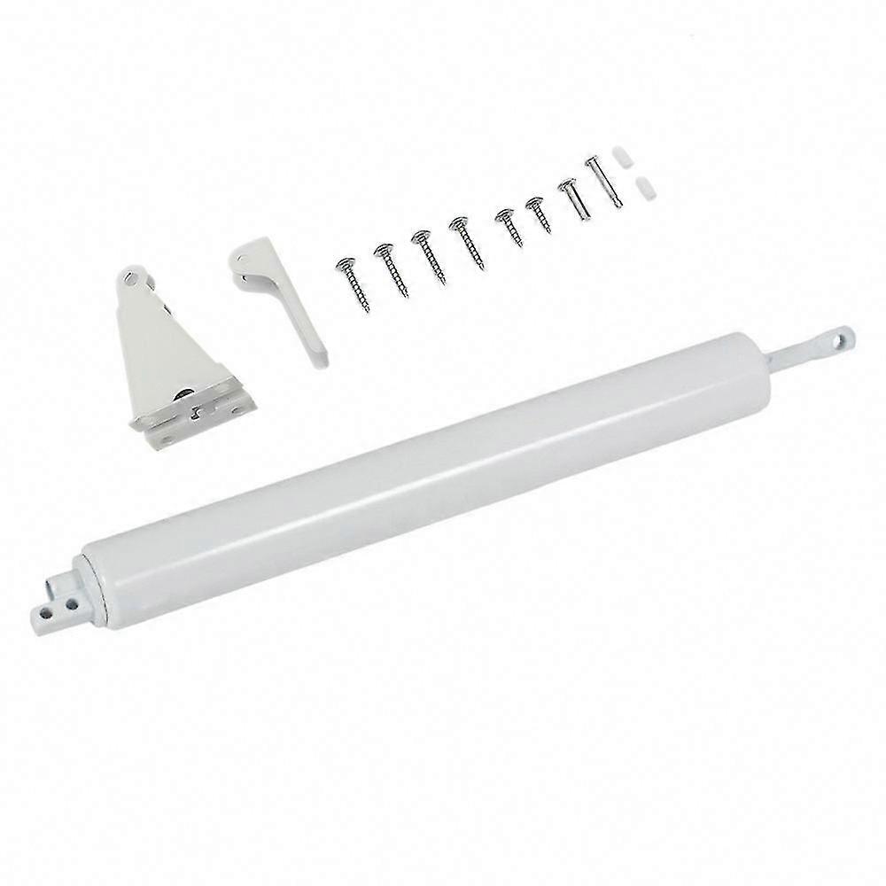 Cierrapuertas neumático gris para un cierre automático suave