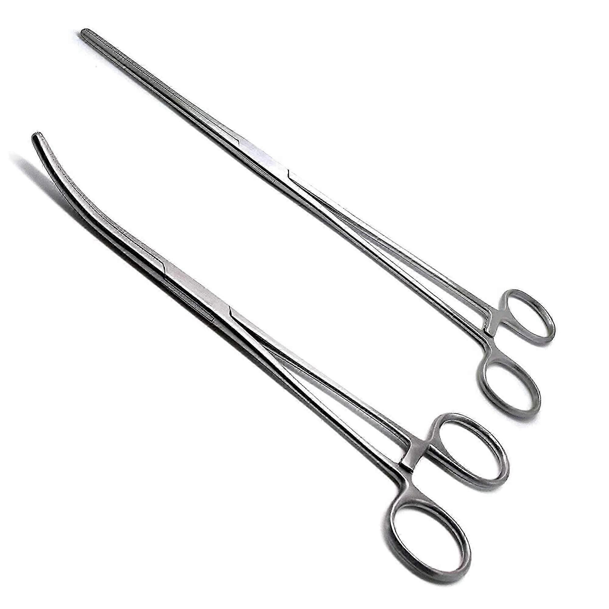 2 Sets Forceps for Surgical Use 12 Inch Size