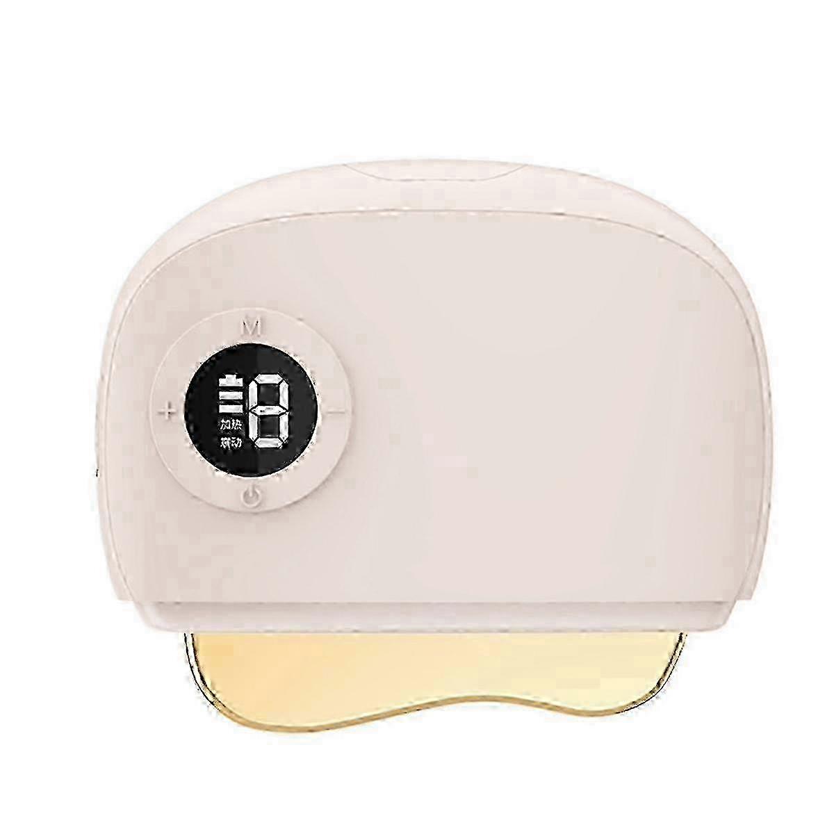 Electric Heated Neck Massager with Microcurrent Therapy & Aromatherapy Scraping Function