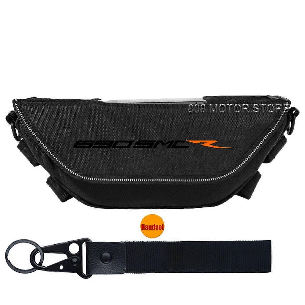 For 690SMC r 690smc r 690 smc r Motorcycle accessories tools bag Waterproof And Dustproof Convenient travel handlebar bag -8