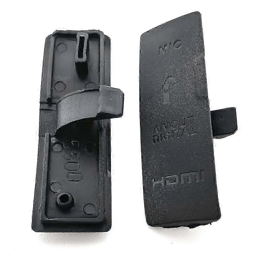 1Pcs USB/-Compatible DC IN/VIDEO OUT Rubber Door Bottom Cover for 550D Camera