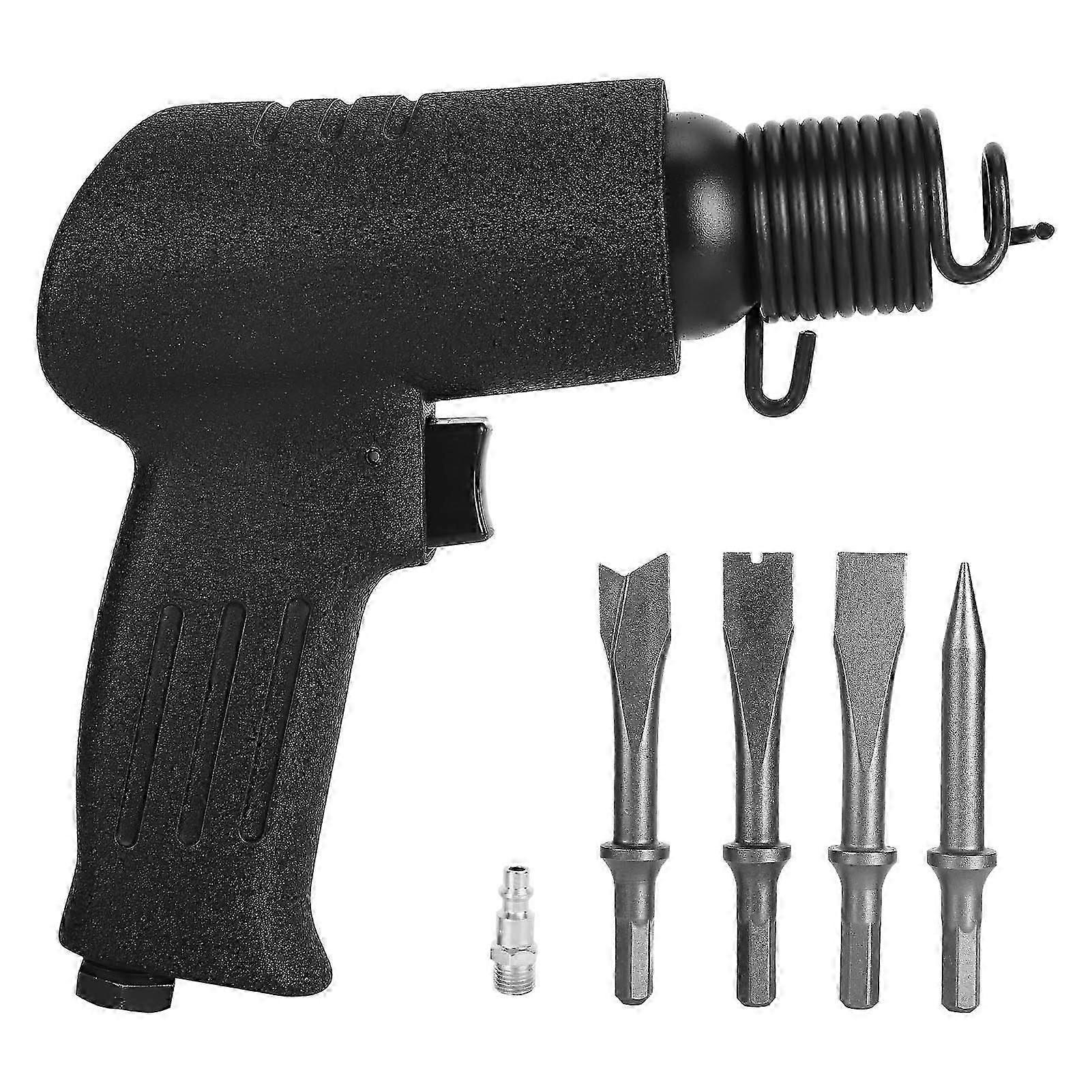 Hava Keski Kürek Pnömatik Çekiç 4200bpm Kesme Kürekleme Yuva Açma Alet Seti ABD Fişi