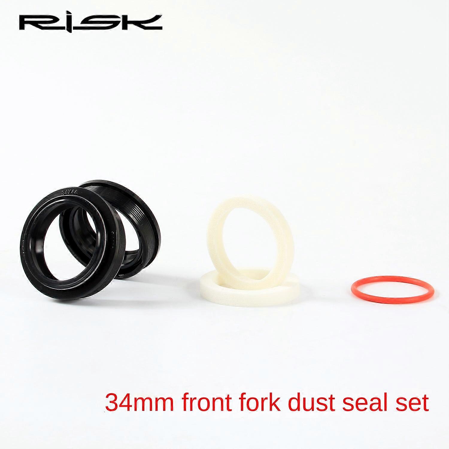 Bicycle front fork dust seals, available in 32/34/35/36mm sizes, dustproof and durable