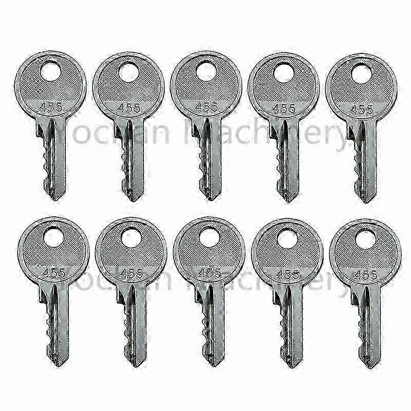 Ignition Switch Keys for Man-Lifts Models 455 104466 Ronis Genie JLG Forklifts Starter Key