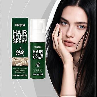 Natural Ginger Root Oil Hair Serum Spray - Reverse Thinning, Boost Growth & Darkening, Scalp Care, Hair Mist for Women & Men