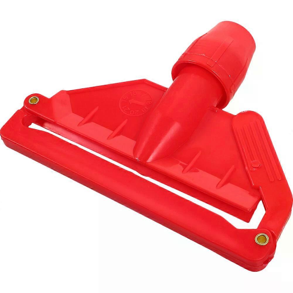 Mop Head Clamp, Detachable Mop Replacement Clamp, Mop Handle Part, Plastic