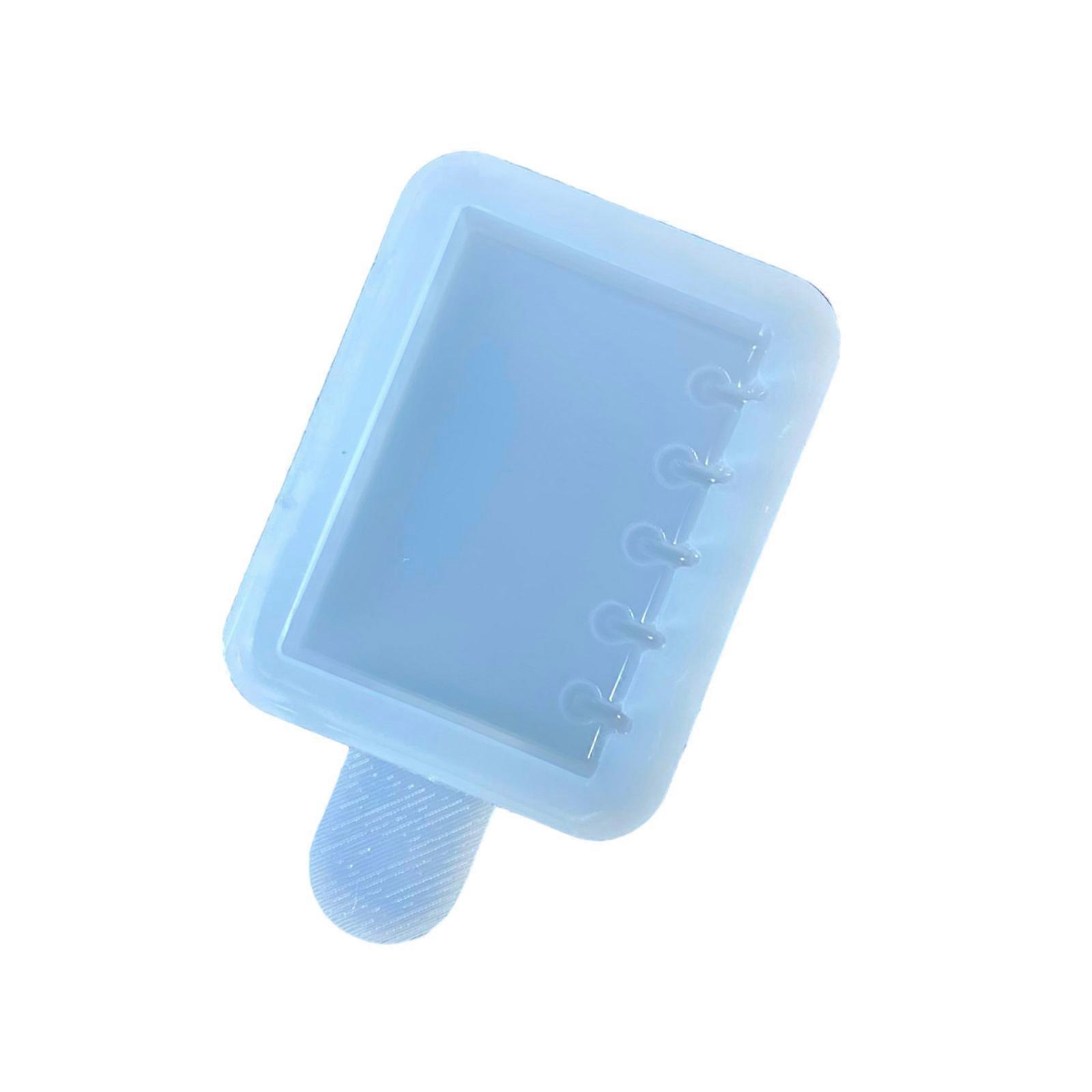 Easy Release Silicone Mold For Handmade Resin Bookmarks Labels Jewelry Charm Creative Notebook Accessory Crafting Multicolor