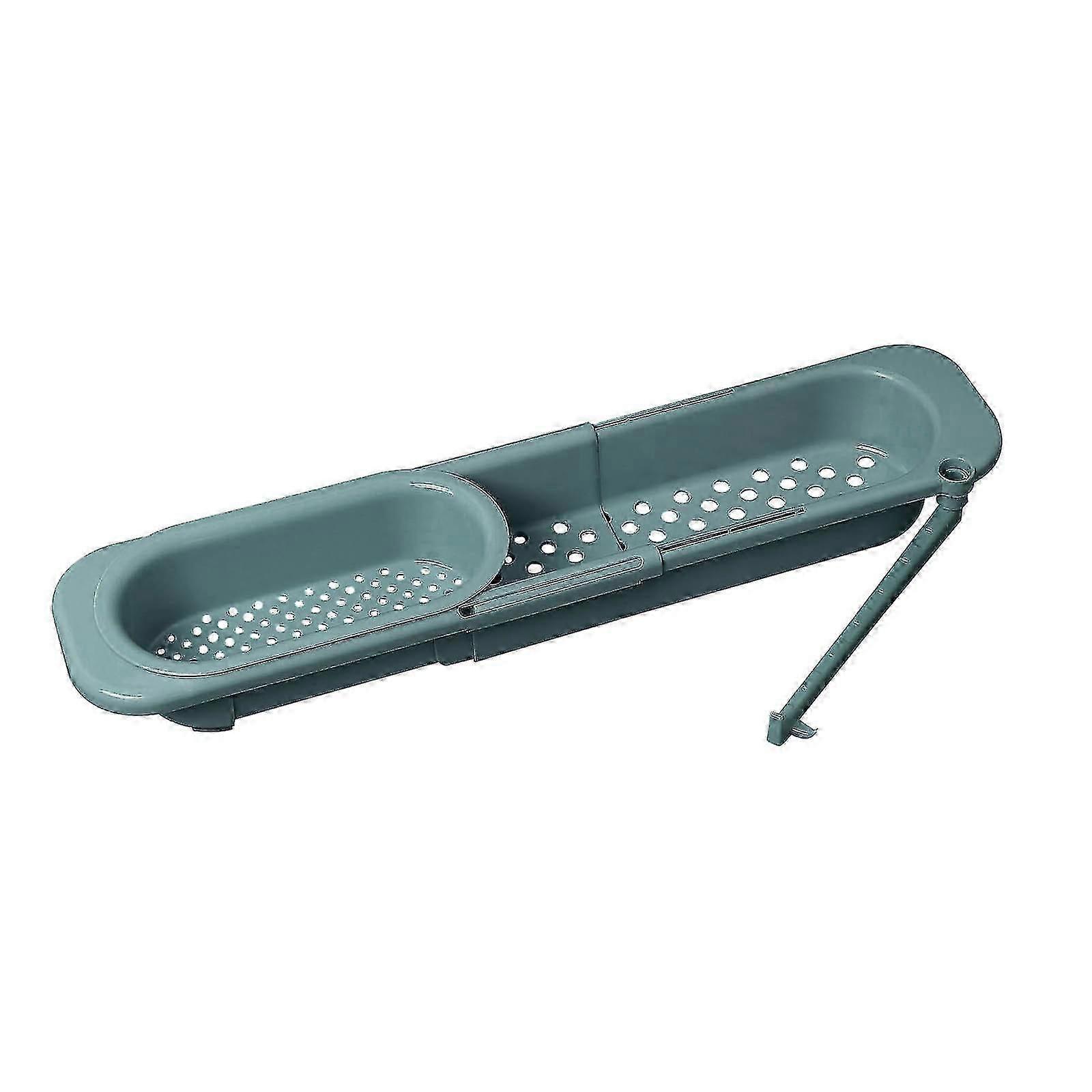 Household sink storage rack for kitchen rag organization