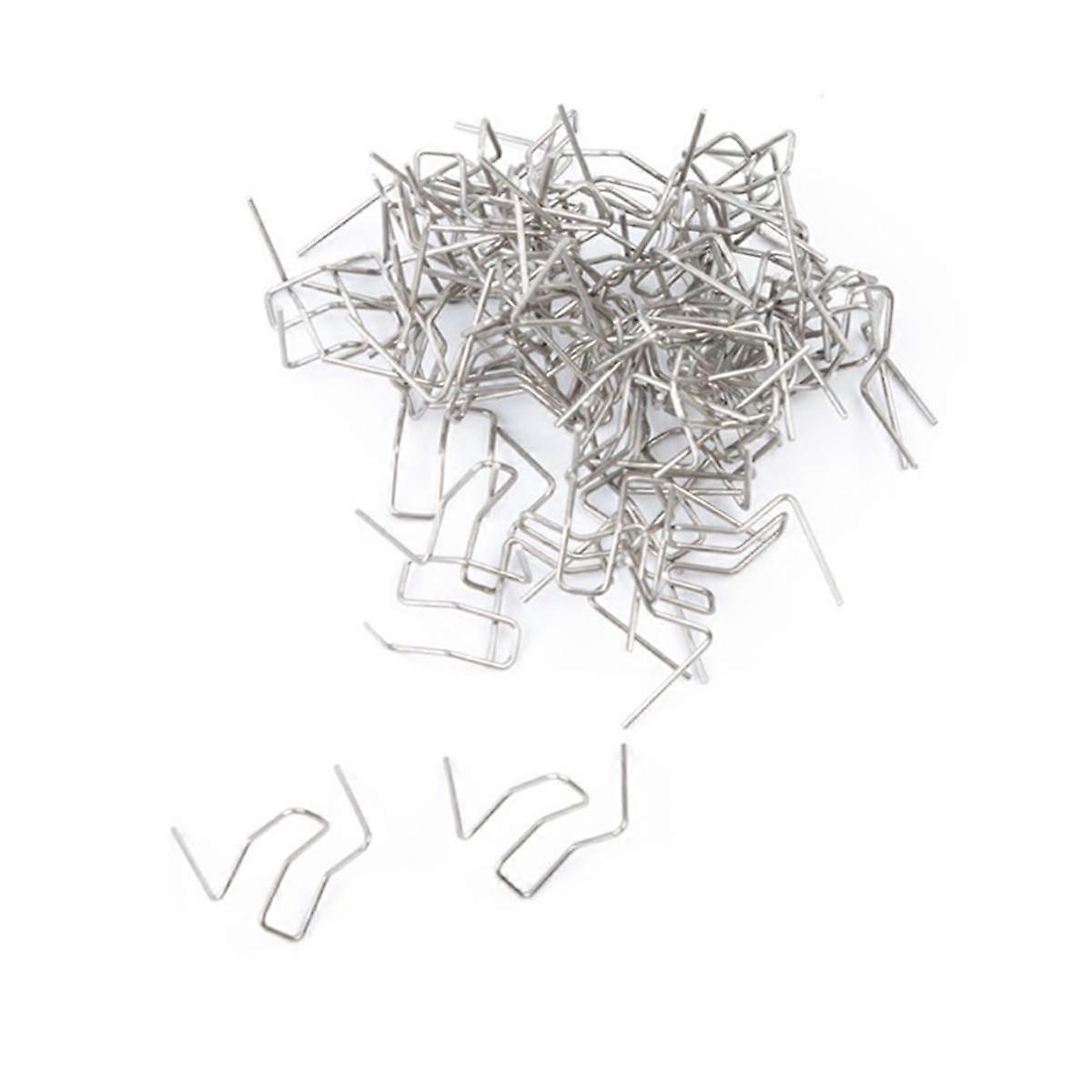 500Pcs 0.8mm Outer Corner Hot Stapler for Plastic Welder Repair Standard Pre Cut Wave Staple Weldin